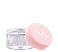 Jelly Jewels Glitter Eyeshadow Topper 02 Celestial Shimmer Ombretto Topper Scintillante 4,2 gr Glitterato Gel Essence