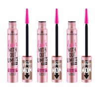 Essence Lash WITHOUT LIMITS BROWN EXTREME LENGTHENING & VOLUME MASCARA, N. 02, marrone, a lunga durata, volumizzante, vegano, senza particelle di microplastica, senza nanoparticelle, senza profumo,