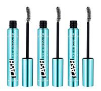 Essence LASH LIKE A BOSS INSTANT VOLUME & LENGTH MASCHERA WATERPROOF, Nero, Volumengebend, Schwunggebend, Vegan, impermeabile, senza microparticelle di plastica, senza nanoparticelle, 3 pezzi (3 x 9,5