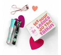 essence Lash PRINCESS lengthening eye set 01 Crown Worthy Lashes, set ciglia 3 pezzi, lunghezza, volume & curva, piegaciglia, primer e mascara