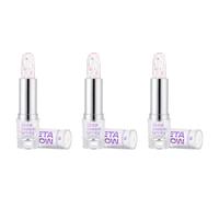 Essence META Glow Colour Changing LIPSTICK, trasparente, adattabile al colore, effetto colorante, naturale, traslucido, vegano, senza parabeni, senza particelle di microplastica, confezione da 3 (3 x