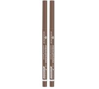 essence micro precise eyebrow pencil, lunga durata, definizione, naturale (0.05g) (Confezione da 2)