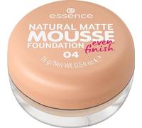 Essence Natural Matte Mousse fondotinta schiumoso per un look opaco 16 g tonalità 04