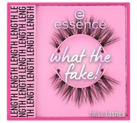 essence What the FAKE! Ciglia finte n.04, colore nero, effetto ciglia finte, volume estremo, vegano, senza particelle di microplastica, senza nanoparticelle, senza profumo, 1 confezione (1 g)
