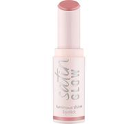 essence satin GLOW Rossetto cremoso con finitura satinata colore 02 Blushin It 3.5 g