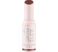 essence satin GLOW Rossetto cremoso con finitura satinata colore 06 Deja-brew 3.5 g