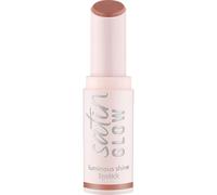 essence satin GLOW luminous shine lipstick, luminosa, colore intenso (3.5g)