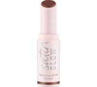 essence satin GLOW Rossetto cremoso con finitura satinata colore 06 Deja-brew 3.5 g