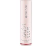 essence - SATIN GLOW Rossetti 3.5 g Oro rosa unisex