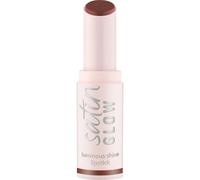 essence satin GLOW Rossetto cremoso con finitura satinata colore 06 Deja-brew 3.5 g