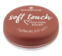 essence Soft Touch blush in crema colore 20 Rustic Rouge 5 g