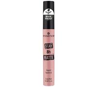essence STAY 8H rossetto labbra liquido effetto opacizzante, lunga durata, opacizzante, risultato istantaneo, intensiva, colore intenso (3ml)
