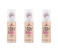 Essence Stay ALL DAY - Fondotinta a lunga durata, 16 ore, resistente alle sbavature, impermeabile, n. 08 Soft Vanilla, nude, a lunga durata, opacizzante, opaco, vegano, senza olio, impermeabile