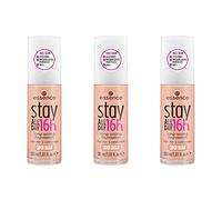 Essence Stay ALL DAY - Fondotinta a lunga durata, 16 ore, resistente alle sbavature, impermeabile, n. 20 Soft Nude, nude, a lunga durata, opacizzante, opaco, vegano, senza olio, impermeabile