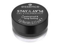 essence STAY & PLAY eyeliner colore 01 Black 5 g