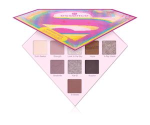 essence Superman palette di ombretti colore 01 Find your power 7 g