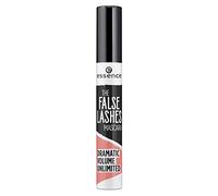 Essence the false lashes mascara dramatic volume unlimited, nero, volumizzante, frizzante, allungante, vegano, senza particelle di microplastica, senza nanoparticelle, senza profumo, confezione da 1