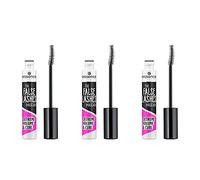 essence THE FALSE LASHES MASCARA EXTREME VOLUME & CURL, mascara, nero, incurvante, senza profumo, confezione da 3 (3 x 10 ml)