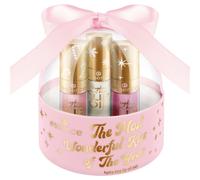 essence The Most Wonderful Kiss of The Year set regalo di Natale per le labbra da donna 3x1 pz