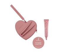 essence the super peptide glossy lip treatment + pouch set kit per labbra con astuccio