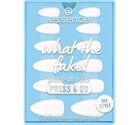 Essence - Unghie finte What the Fake! Press-on Nails Press & Go - 02 Bare White