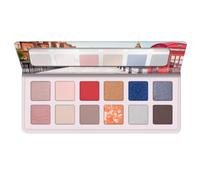 Essence Welcome to LONDON Eyeshadow palette ombretto, multicolore, 12 colori, metallico, opaco, vegano, senza particelle di microplastica, senza nanoparticelle, senza profumo, confezione da 1 (13,2 g)