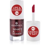 essence WHAT A TINT! blush liquido e lucidalabbra colore 04 Strawberry Rush 4.9 ml