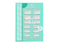 essence what the fake! PRESS-ON NAILS set manicure, lunga durata, correttore, asciugatura rapida, naturale, lucida (28pcs)