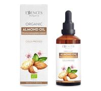 Essences Bulgaria Olio di Mandorle Biologico 100ml | Spremuto a Freddo 100% Naturale | Qualità Terapeutica | Fattoria a Conduzione Familiare | Base per Massaggi | Idratante Naturale