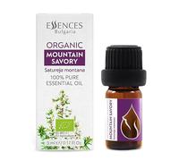 Essences Bulgaria Olio Essenziale di Santoreggia di Montagna Biologico 5ml | Satureja Montana | 100% Puro e Naturale | Non Diluito | Grado Terapeutico | Fattoria a Conduzione Familiare | Non OGM