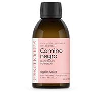 Essenciales - Olio di Cumino Nero BIO, 100% Puro e Naturale, Certificato Ecologico, 200 ml | Olio Vegetale di Nigella Sativa, 1ª Pressione a Freddo