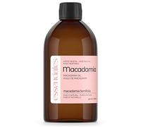 Essenciales - Olio di Macadamia, 100% Puro e Naturale, 500 ml | Olio Vegetale di Macadamia Ternifolia, 1ª Spremitura a Freddo, Idratante e Nutriente per Pelle Irritata e Capelli