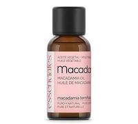 Essenciales - Olio di Macadamia BIO, 100% Puro e Naturale, Certificato Ecologico, 30 ml | Olio Vegetale di Macadamia Ternifolia, 1ª Spremitura a Freddo, Idratante e Nutriente per Pelle e Capelli