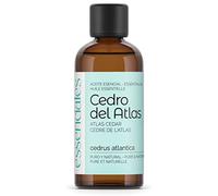 Essenciales - Olio Essenziale di Cedro BIO, 100% Puro e Naturale, Certificato Ecologico, 100 ml | Olio Essenziale di Cedrus Atlantica Ideale per Acne e Pelle Grassa