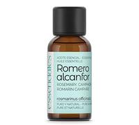 Essenciales - Olio Essenziale di Rosmarino Canfora BIO 100% Puro ed Ecologico, 10 ml | Essenza di Rosmarinus Officinalis