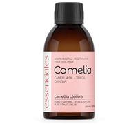 Essenciales - Olio Vegetale di Camelia BIO, 100% Puro e Naturale, Certificato Ecologico, 200 ml | Olio Vegetale Camellia Oleifera