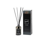 ESSENTIA Profumatore per Ambienti Linea Luxury | Home Fragrance | Tabacco Nero | 500 ml | Diffusore con Profumo | Diffusore Oli Essenziali | Vetro Fumè con Bastoncini in Tinta, Etichetta in Tessuto