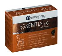 Essential 6® spot-on Hund 0-10kg 4 pz Pipette monodose