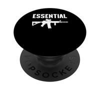 Essential AR15 Rifle Pro 2A - Felpa con cappuccio PopSockets PopGrip Adesivo
