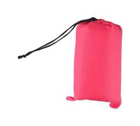 Essential Camping Tarp - Telo antipioggia e sole per attività all'aperto (rosa rossa, 140 x 200 cm)