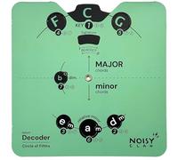 Essential Card Circle of Fifths Melody Tool per musicisti | Aiuto teorico musicale tutto in uno con guida chiara per il download di eBook | Impara accordi, progressi, composizioni