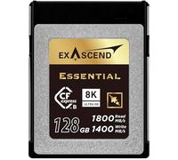 Exascend Essential CFexpress tipo B, 128 GB, 1700 MB/s velocità di scrittura, velocità di lettura 1800 MB/s, video RAW-8K per fotocamere DSLR e video professionali, velocità di scrittura persistente
