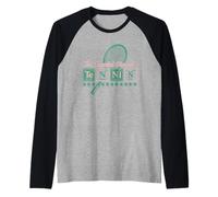 Essential, Element Tennis Periodic Table Science Sports Maglia con Maniche Raglan