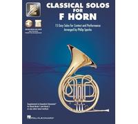 Essential Elements Classical Solos for F Horn: 15 Easy Solos for Con (Tascabile)