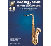 Essential Elements Classical Solos for Tenor Sax: 15 Easy Solos for (Tascabile)