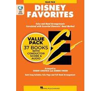 Essential Elements Disney Favorites. Blasorchester. Set und Online-Audio: Value Pack (37 Books + Conductor Edition