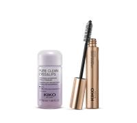 KIKO Milano Essential Eye Set | Set Makeup: 1 Mascara Effetto Ciglia Rimodellate E 1 Mini Struccante Bifasico