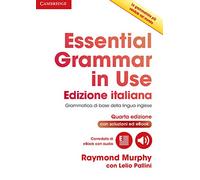 Raymond Murphy – Essential Grammar in Use – Libro con risposte e eBook – Ediz. italiana