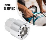 Essential guarnitura tappo estremità bici estrattore bulloni per chiave manovel