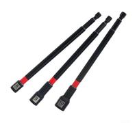 Essential - Kit di cacciaviti magnetici lunghi, include tre misure (8/10/12 mm) progettato per facilità d'uso in spazi ristretti